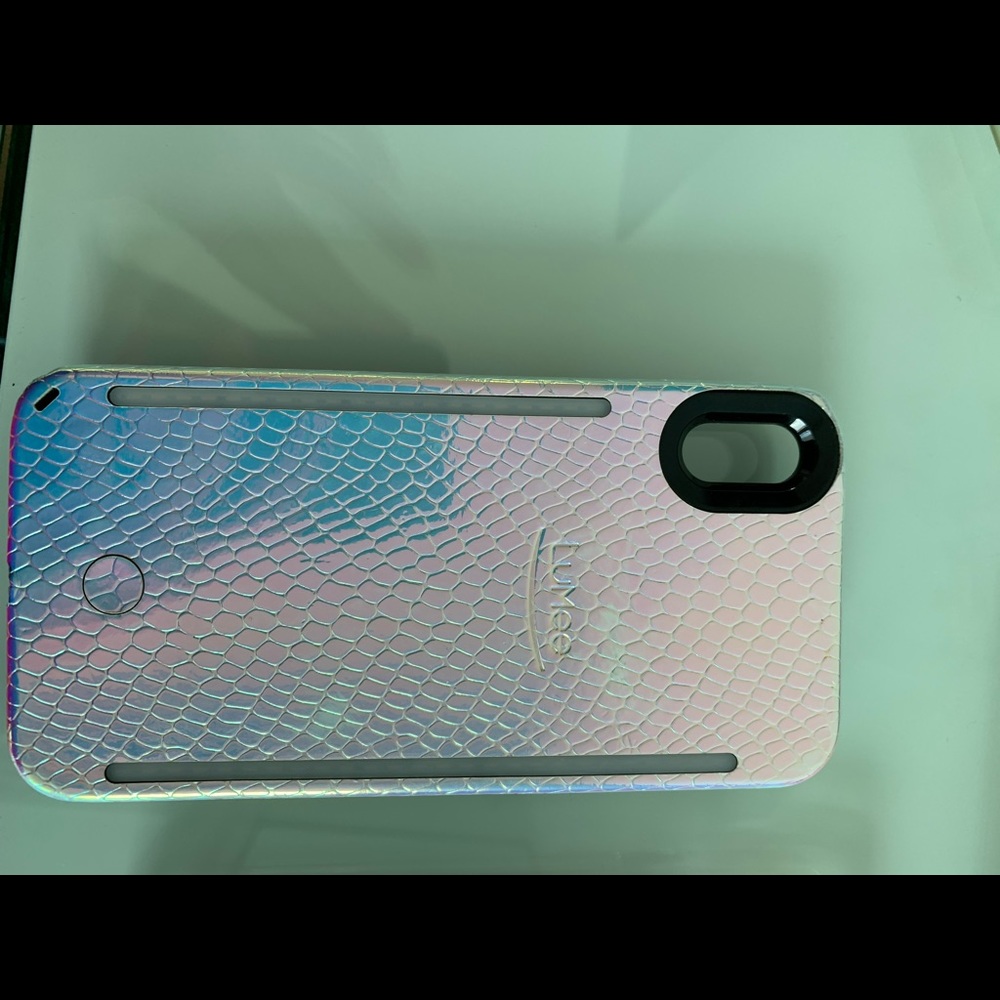 LuMee iPhone XS Max case.. Mermaid iridescent